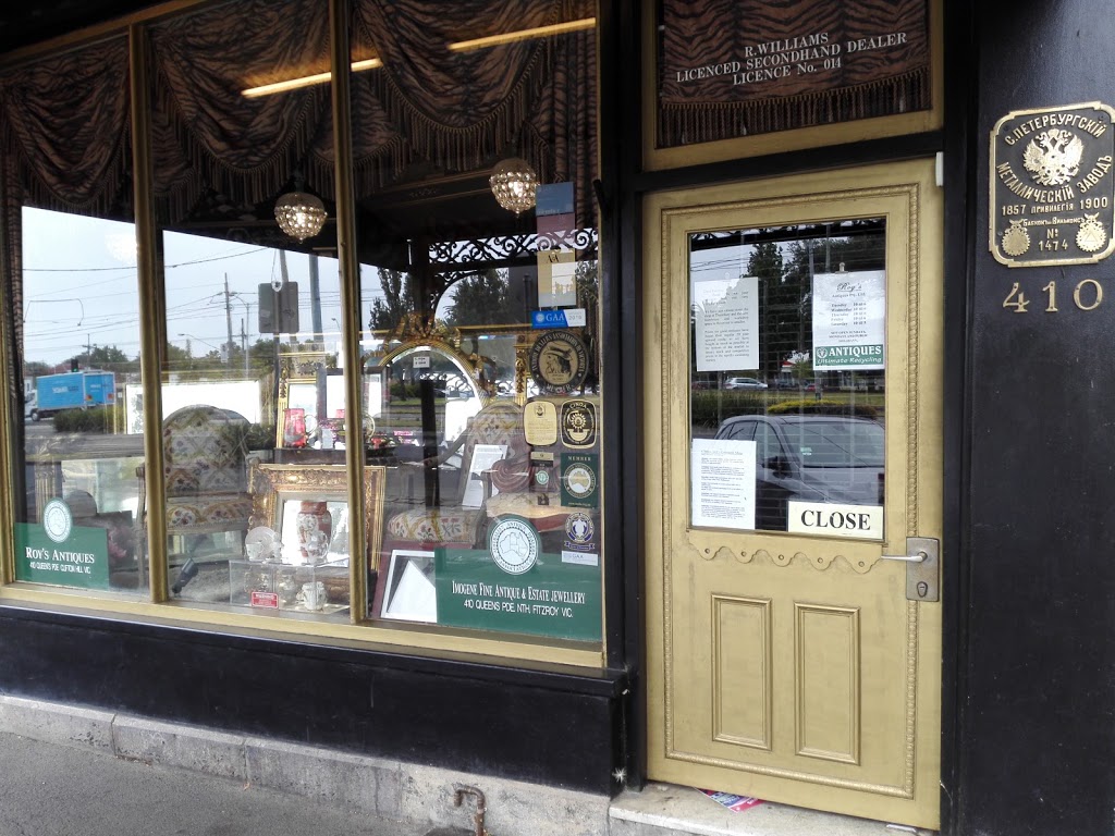 Roys Antiques | 410 Queens Parade, Clifton Hill VIC 3068, Australia | Phone: (03) 9489 8467