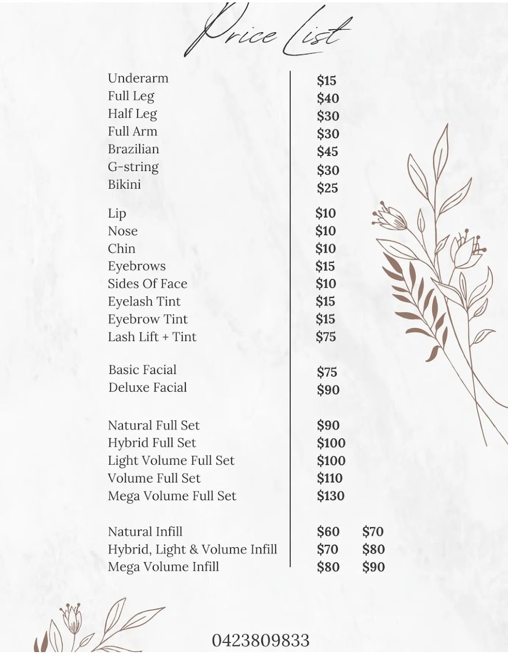 Pocahontas Beauty Room | 9 Charolais Ave, North Casino NSW 2470, Australia | Phone: 0423 809 833