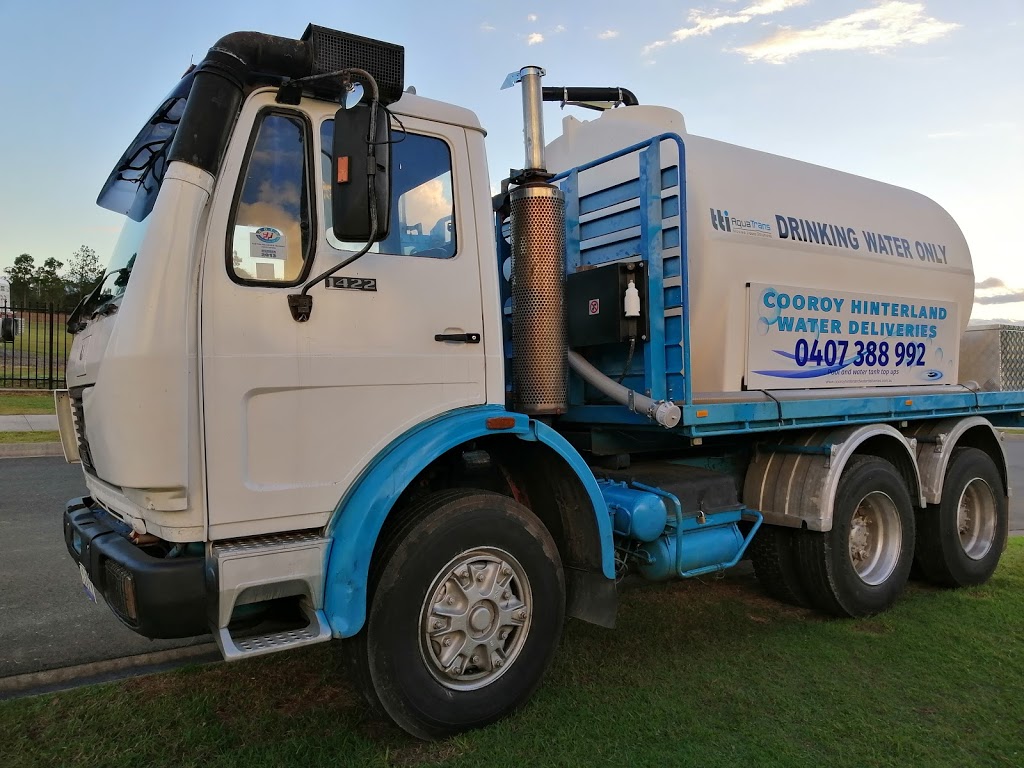 Cooroy Hinterland Water Deliveries | store | 4 Trading Post Rd, Cooroy QLD 4563, Australia | 0407388992 OR +61 407 388 992