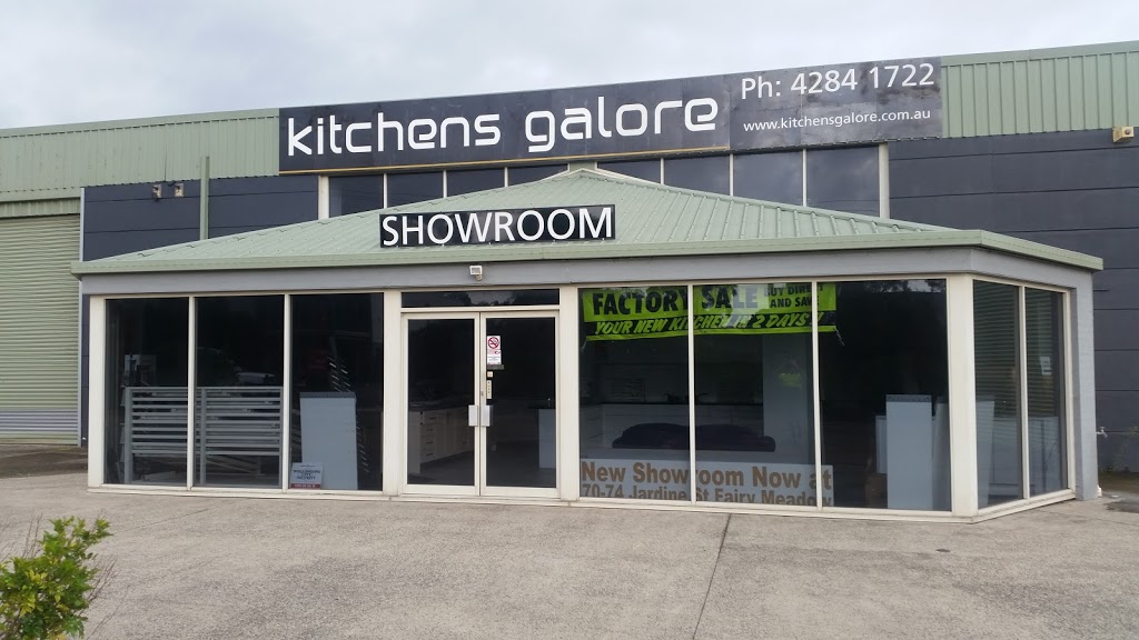 Kitchens Galore Wollongong, Factory Direct | home goods store | 70/74 Jardine St, Fairy Meadow NSW 2500, Australia | 0242841920 OR +61 2 4284 1920
