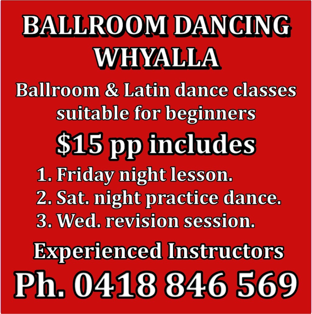Ballroom Vision | Norrie Ave, Whyalla Norrie SA 5608, Australia | Phone: 0418 846 569