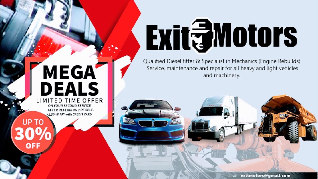 Exitmotors | car repair | 27, Regents Park QLD 4118, Australia | 0473533168 OR +61 473 533 168