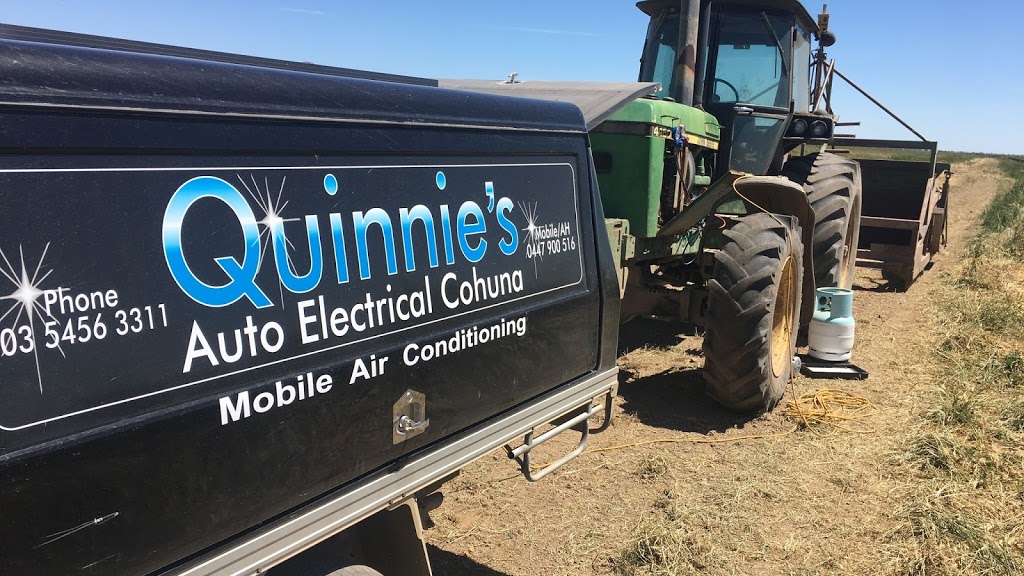Quinnies Auto Electrical And Mobile Air Conditioning | car repair | 16 Factory Rd, Cohuna VIC 3568, Australia | 0447900516 OR +61 447 900 516