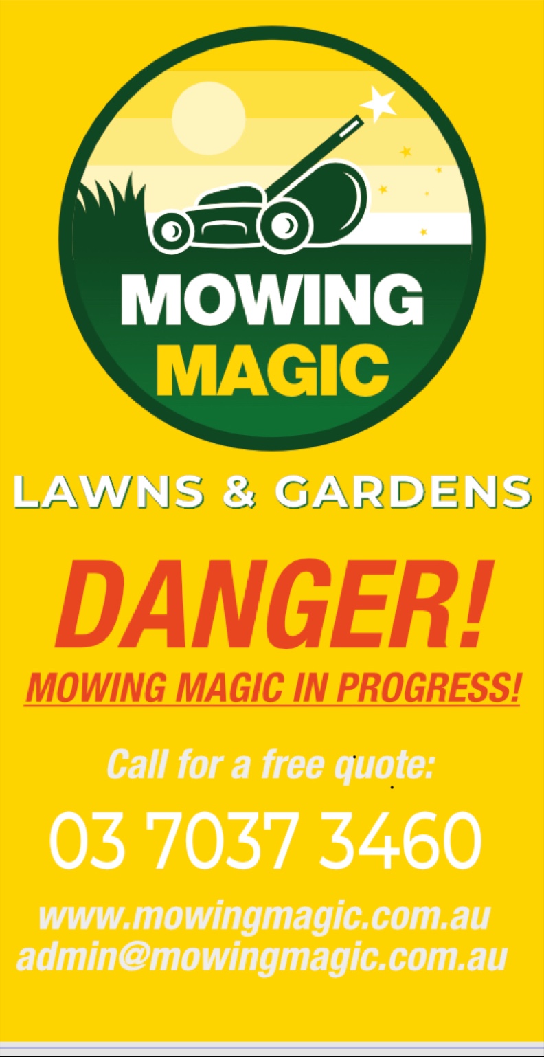 Mowing Magic Lawns & Gardens | 3 Station Rd, Red Hill VIC 3937, Australia | Phone: (03) 7037 3460