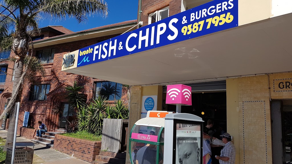 Bronte Fish, Chips & Burgers | meal takeaway | 489 Bronte Rd, Bronte NSW 2024, Australia | 0293877956 OR +61 2 9387 7956