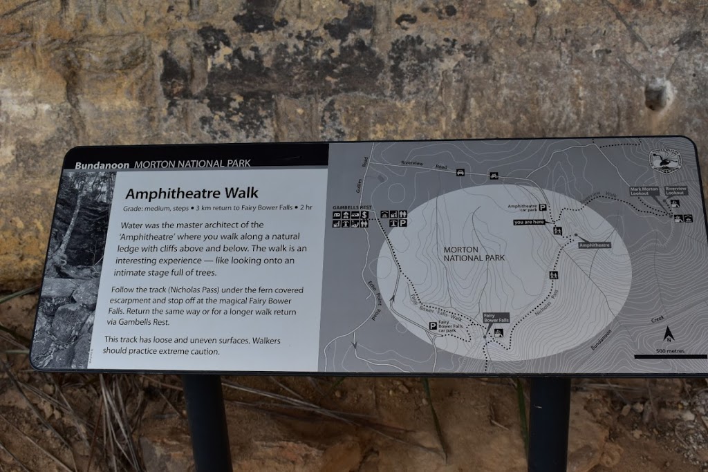 Amphitheatre Lookout Walking Track | park | Amphitheatre Lookout Walking Track, Bundanoon NSW 2578, Australia