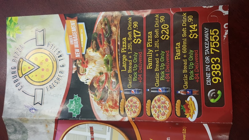 Coburg pizza | meal delivery | 254 Sydney Rd, Coburg VIC 3058, Australia | 0393837555 OR +61 3 9383 7555