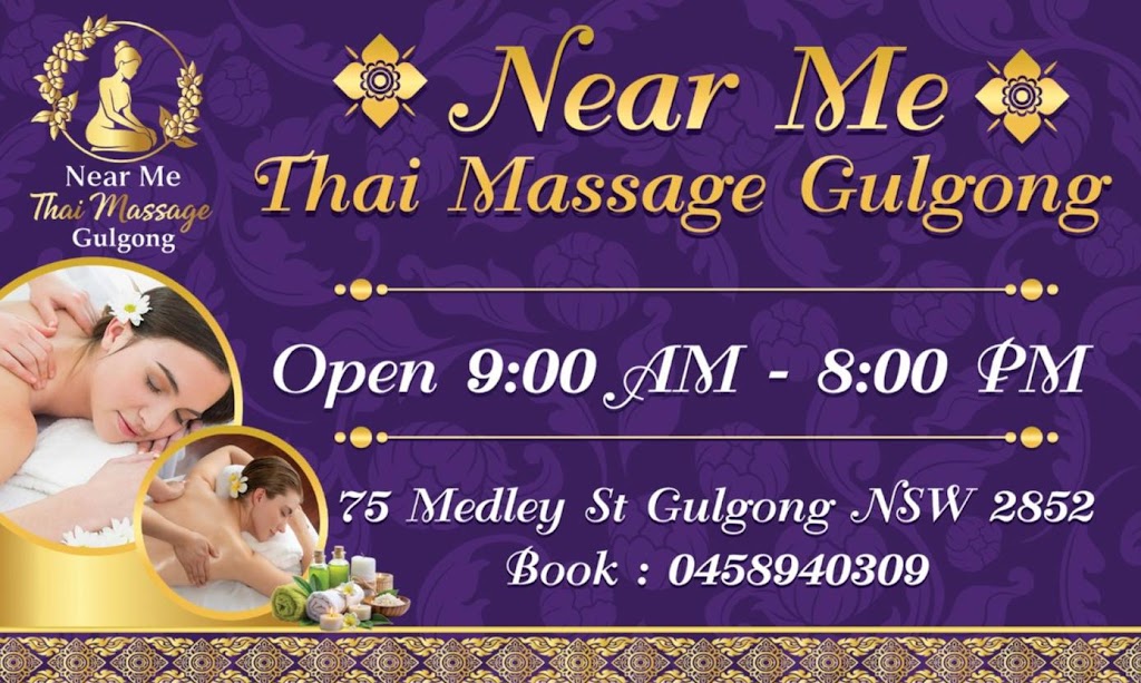 Near Me Thai Massage Gulgong | 75 Medley St, Gulgong NSW 2852, Australia | Phone: 0458 940 309