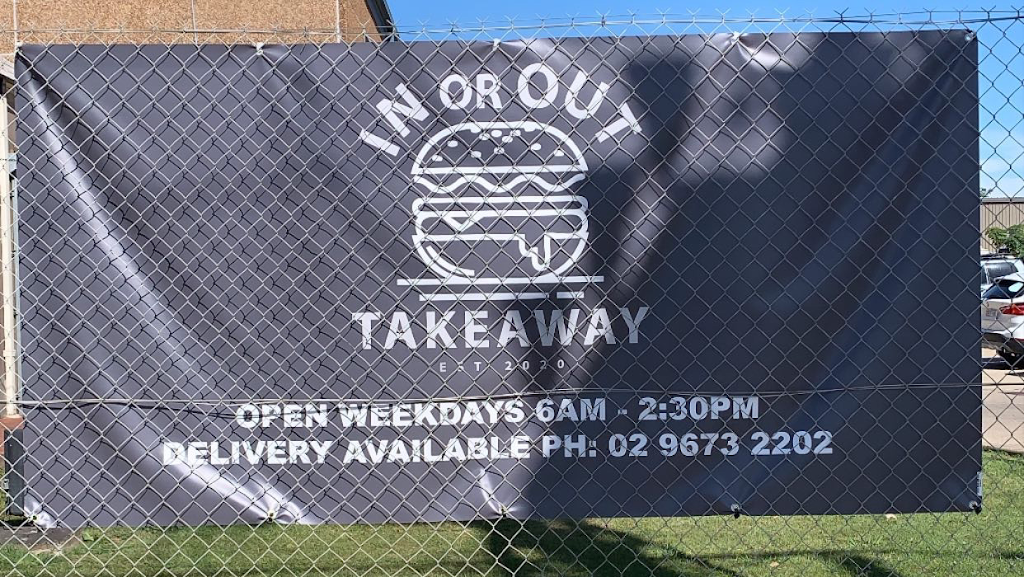 In Or Out Takeaway | 26 Bent St, St Marys NSW 2760, Australia | Phone: (02) 9673 2202