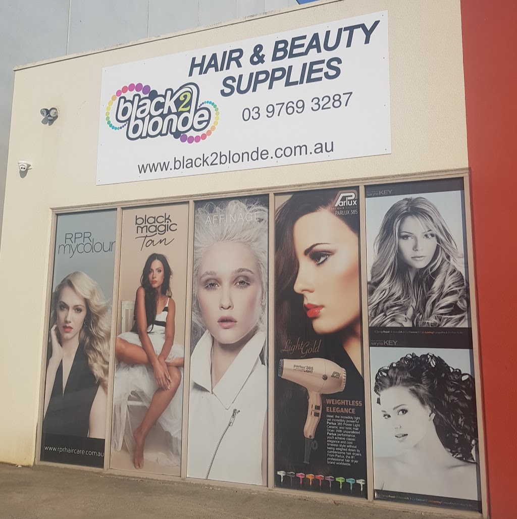 Black2Blonde Hair & Beauty Supplies | 1/53-55 Intrepid St, Berwick VIC 3806, Australia | Phone: (03) 9769 3287
