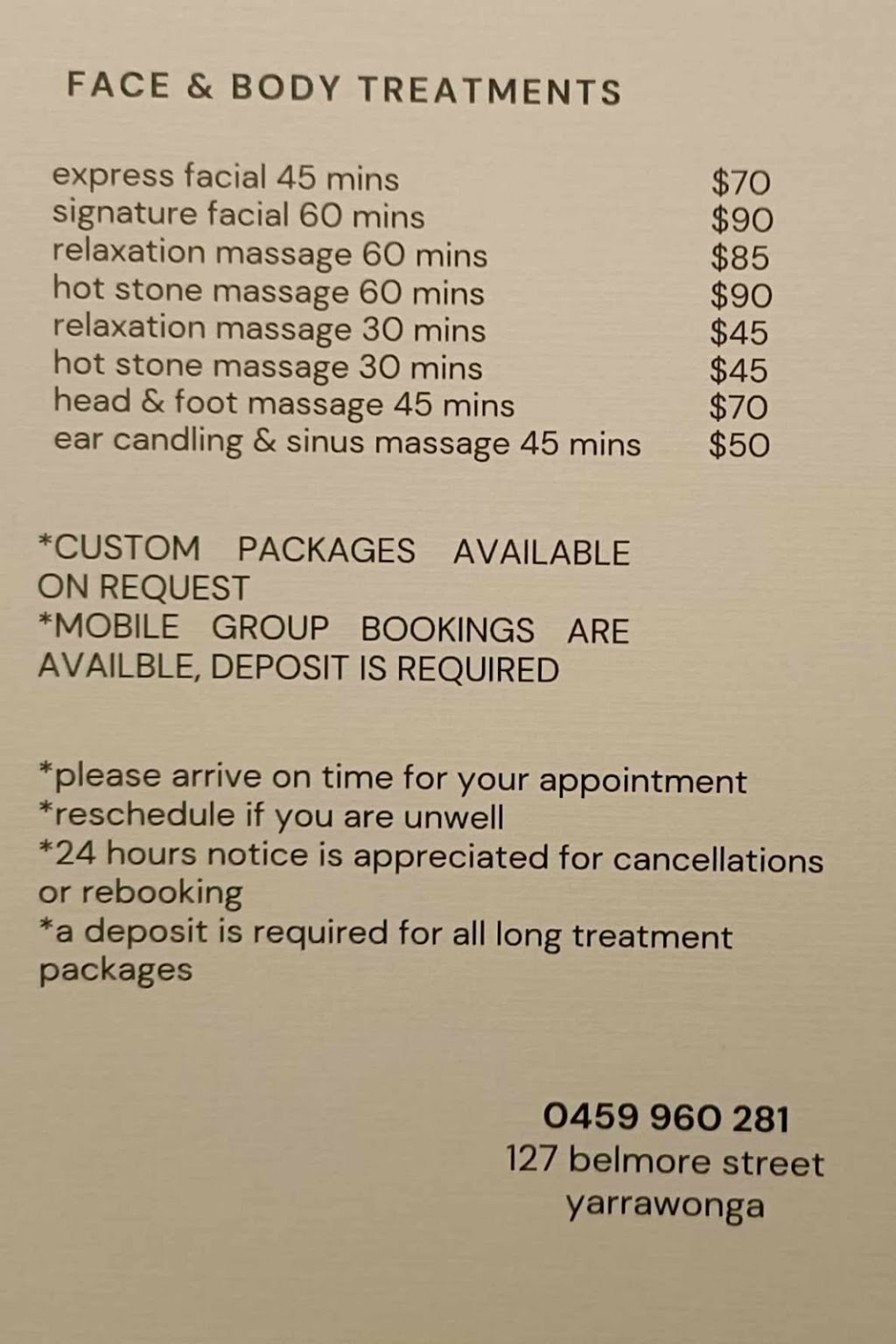 co. spa studio | Shop 4/136 Belmore St, Yarrawonga VIC 3730, Australia | Phone: 0459 960 281