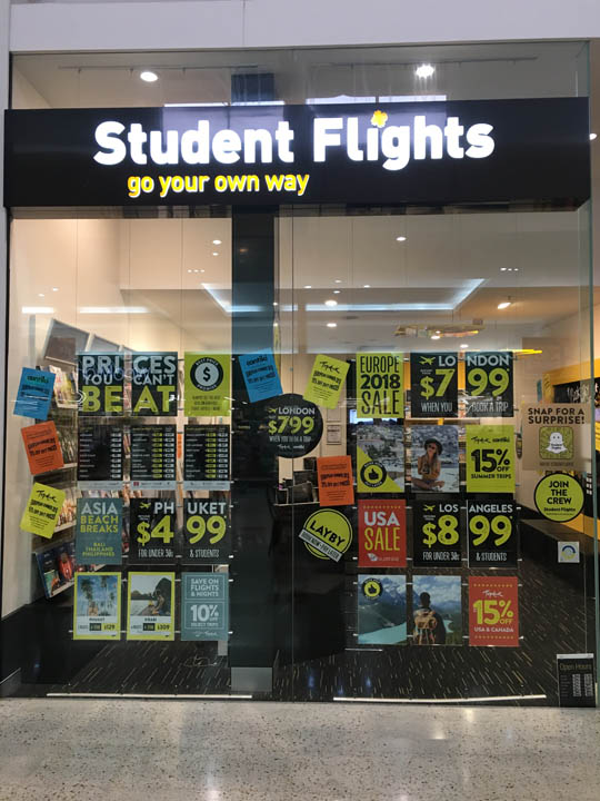 Student Flights Watergardens | 8/399 Melton Hwy, Taylors Lakes VIC 3038, Australia | Phone: 1300 764 143