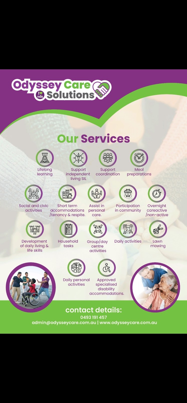 OdysseyCare Solutions | Rutherford Grv, Armstrong Creek VIC 3217, Australia | Phone: (03) 5292 1019