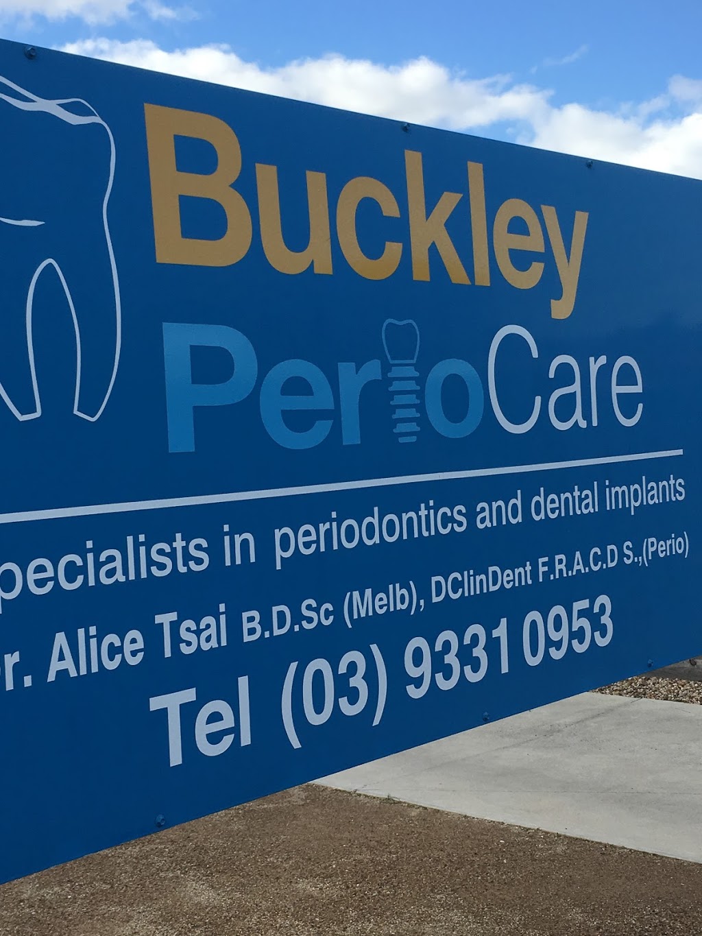 Buckley Street Perio Care - Dr. Alice Tsai | dentist | 326 Buckley St, Essendon VIC 3040, Australia | 0393310953 OR +61 3 9331 0953