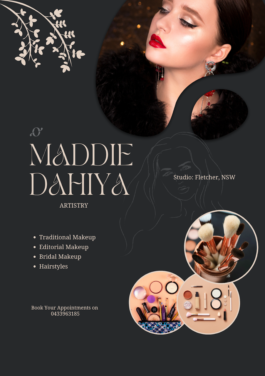 Maddie dahiya makeup artistry | Tibin Dr, Fletcher NSW 2287, Australia | Phone: 0433 963 185
