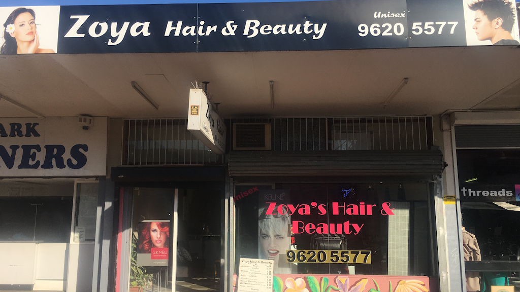 Zoya Hair & Beauty | shop 4/4 Freeman St, Lalor Park NSW 2147, Australia | Phone: (02) 9620 5577