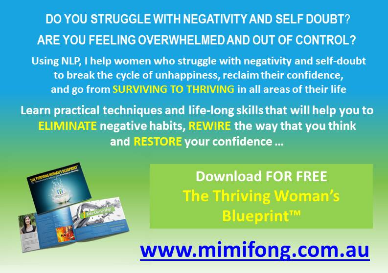 Mimi Fong NLP Life Coaching - From Surviving To Thriving | health | 5 Lockinvar Pl, Hornsby NSW 2077, Australia | 0412911099 OR +61 412 911 099