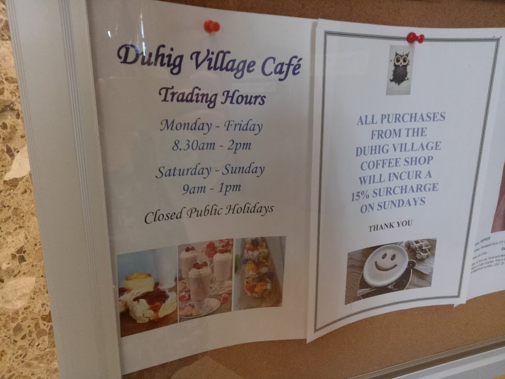 Duhig Village Coffee Shop | cafe | 85 Seville Rd, Holland Park QLD 4121, Australia | 0734223869 OR +61 7 3422 3869
