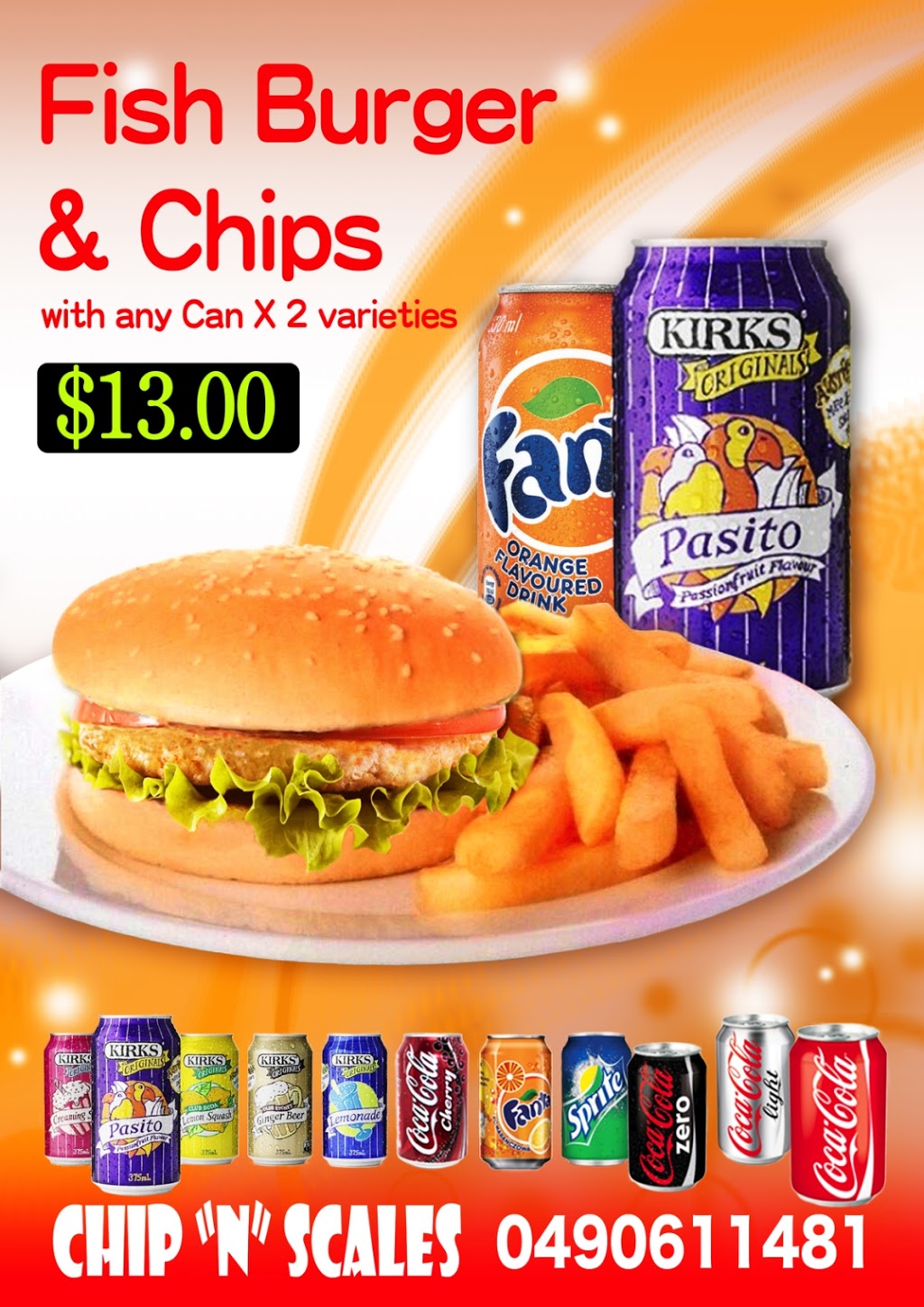 Chip "N" Scales | meal takeaway | 1/957 Beenleigh Rd, Runcorn QLD 4113, Australia | 0490611481 OR +61 490 611 481