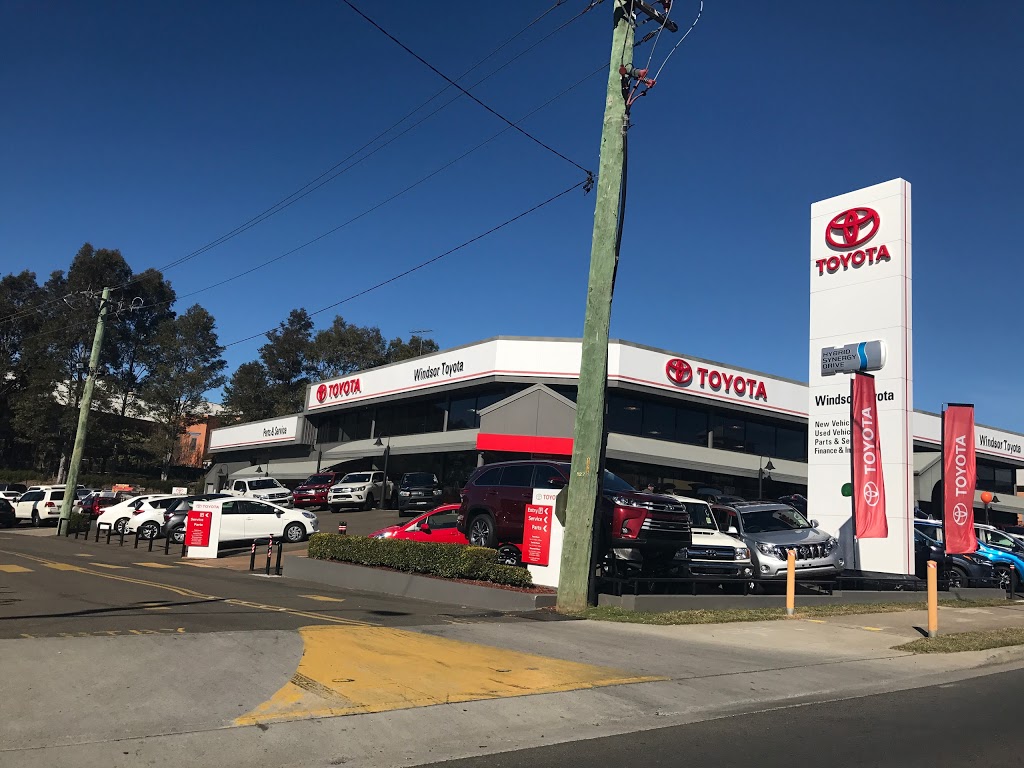Windsor Toyota | car dealer | 98 Macquarie St, Windsor NSW 2756, Australia | 0245876000 OR +61 2 4587 6000