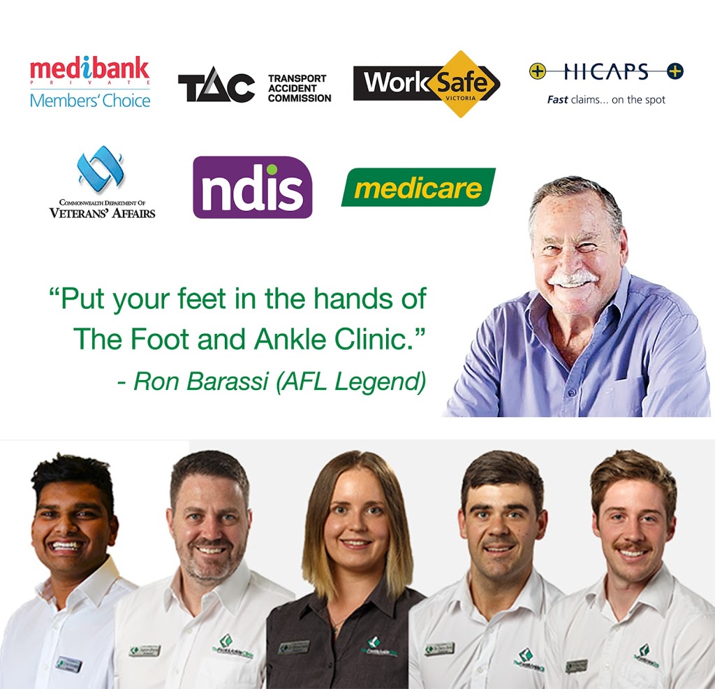 The Foot & Ankle Clinic - Sandringham | Suite 6/220 Bay Rd, Sandringham VIC 3191, Australia | Phone: 1300 113 116