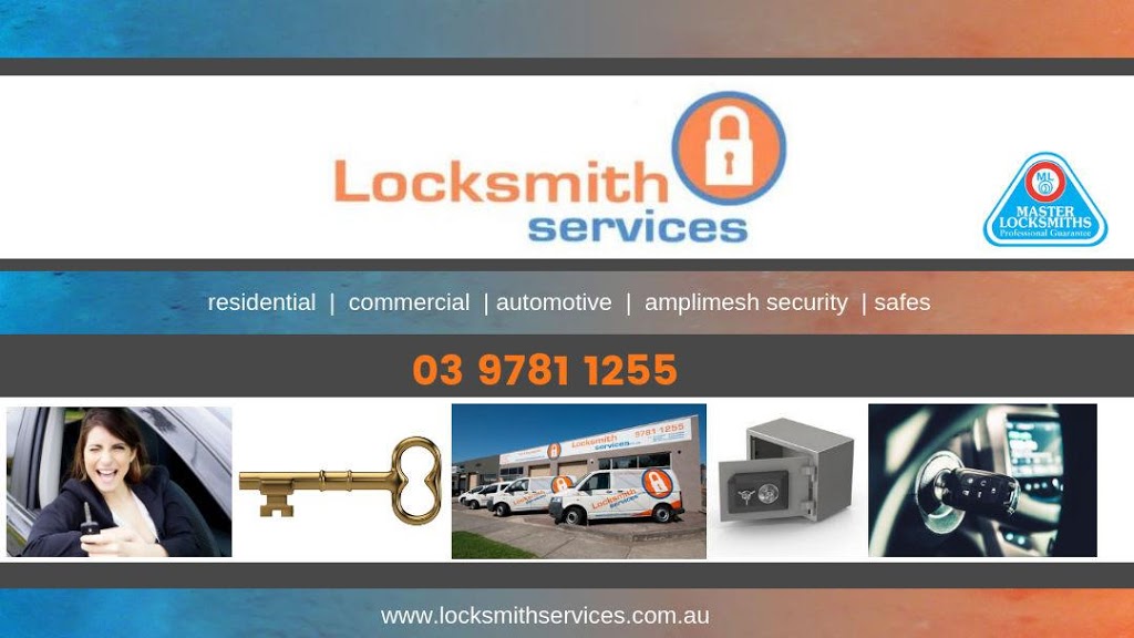 Locksmith Services | 4 Rosella St, Frankston VIC 3199, Australia | Phone: (03) 9781 1255