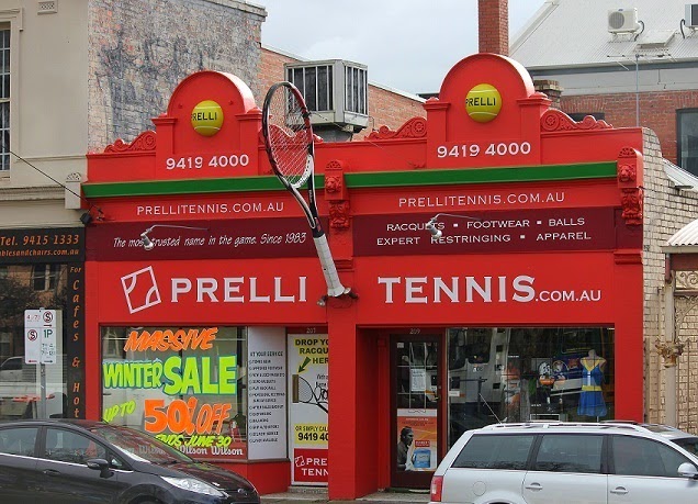 Prelli Tennis | store | 207/209 Victoria Parade, Collingwood VIC 3066, Australia | 0394194000 OR +61 3 9419 4000