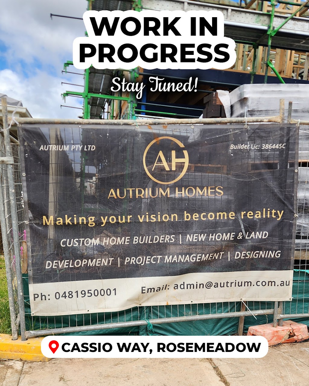 Autrium Homes | 10 Bluebell Cl, Gregory Hills NSW 2557, Australia | Phone: 0481 950 001