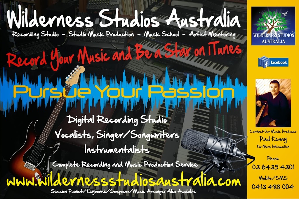 Wilderness Studios Australia Recording Studio | electronics store | Post Office Box 341, Penguin TAS 7316, Australia | 0364354301 OR +61 3 6435 4301