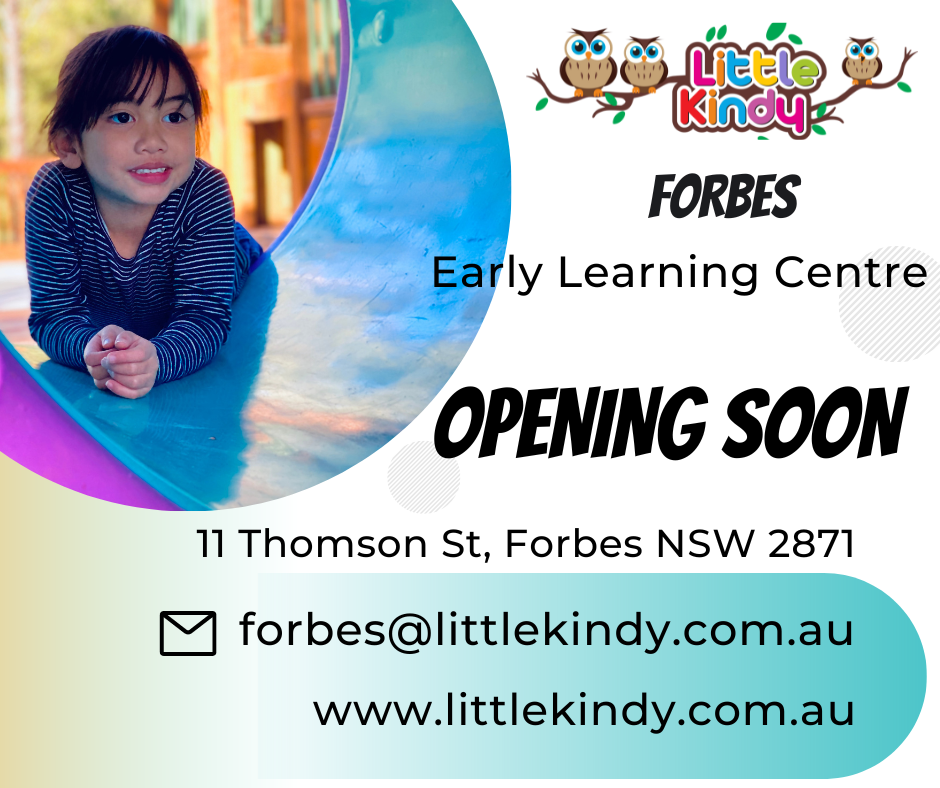 Little Kindy Forbes | 11 Thomson St, Forbes NSW 2871, Australia | Phone: (02) 6805 3898