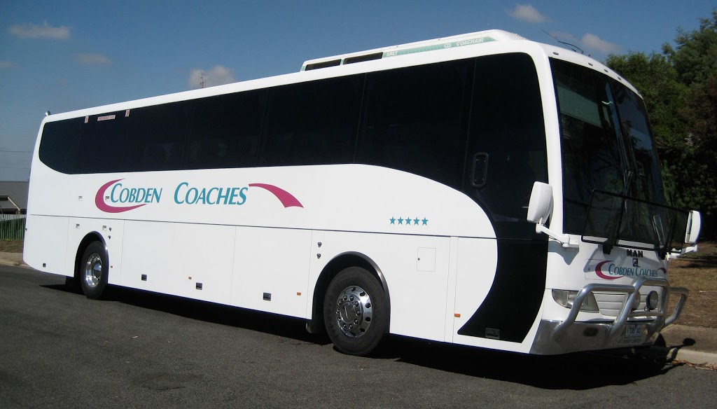 Cobden Coaches |  | 64 Victoria St, Cobden VIC 3266, Australia | 0355951307 OR +61 3 5595 1307