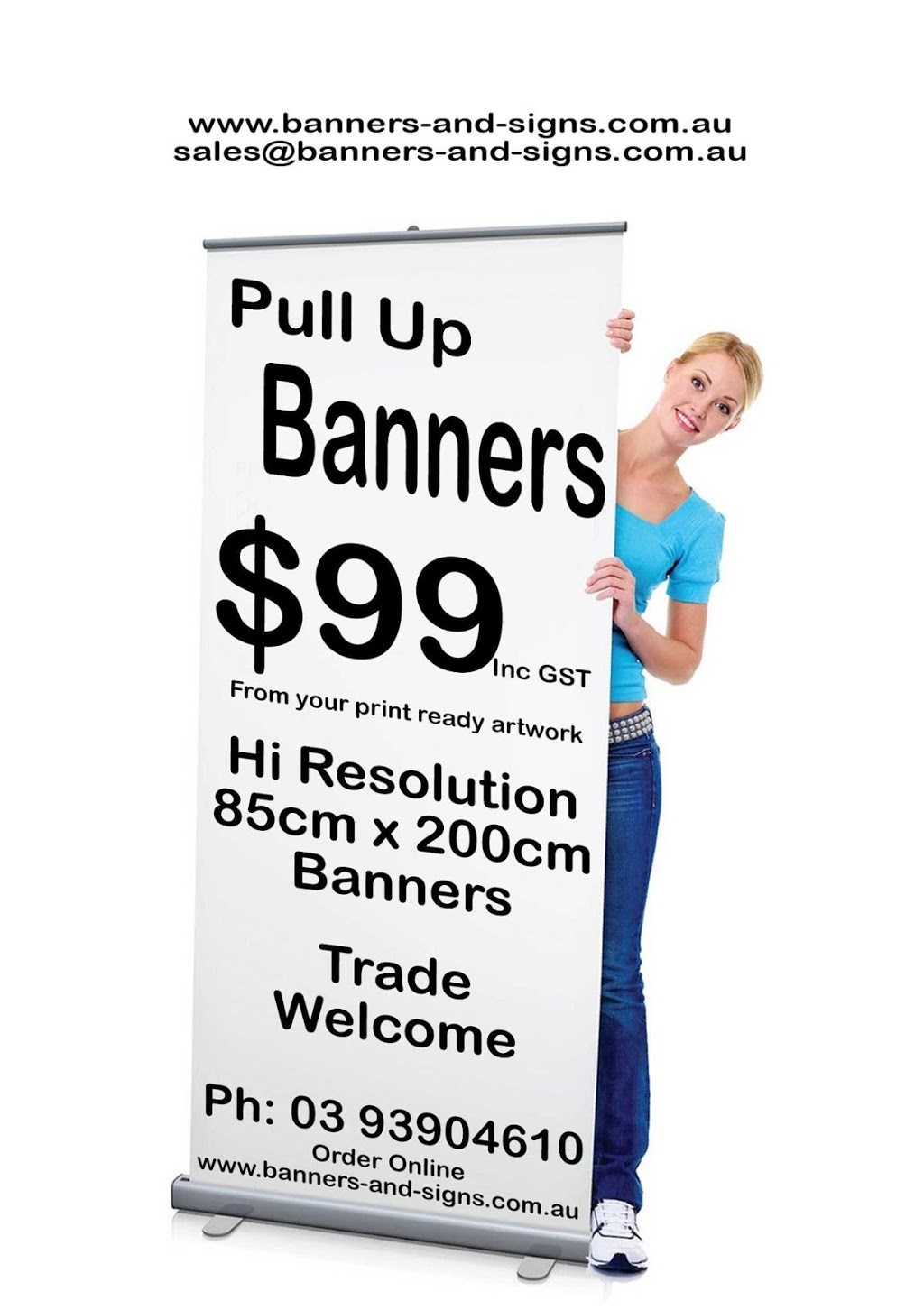 Banners and Signs | store | 18 Oakmont Ct, Hillside VIC 3037, Australia | 0393904610 OR +61 3 9390 4610