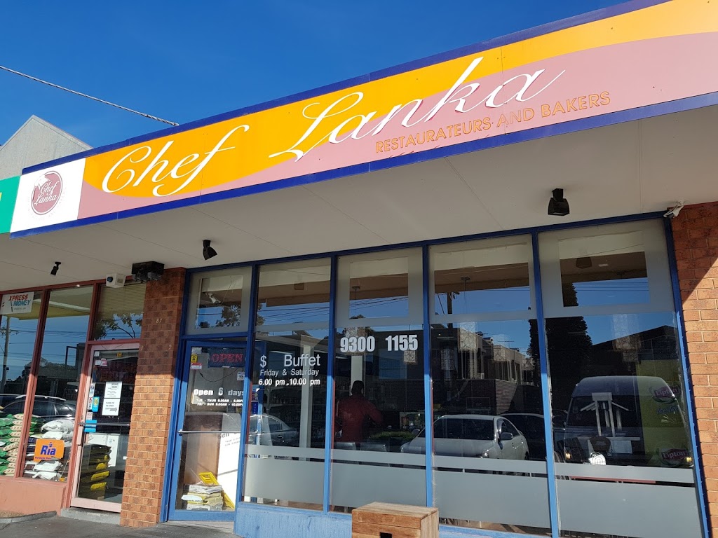 Chef Lanka | restaurant | 2/87 Wheatsheaf Rd, Glenroy VIC 3046, Australia | 0393001155 OR +61 3 9300 1155