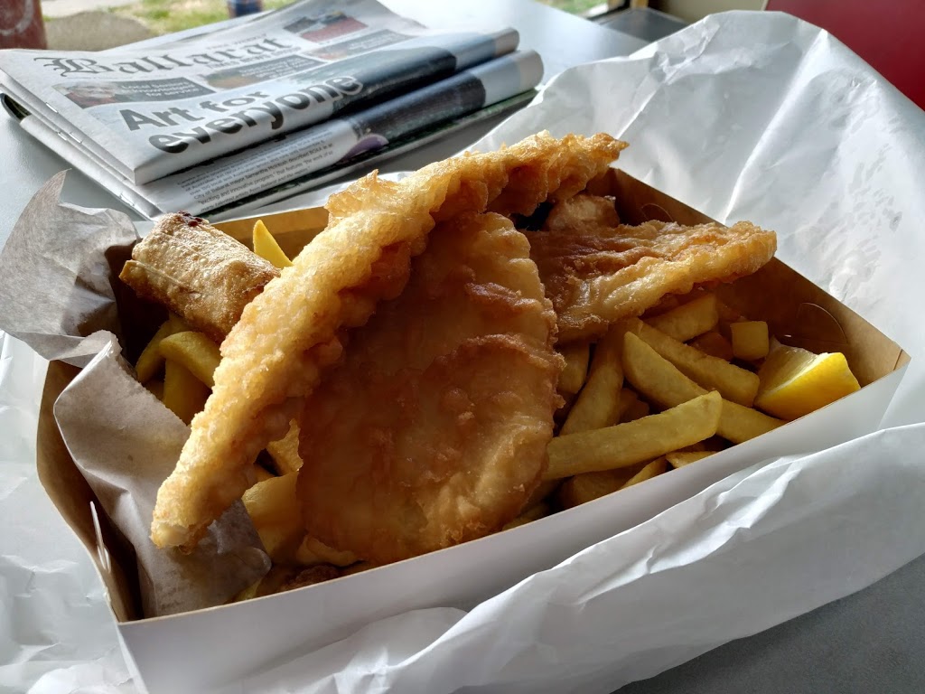 Apollos Fish And Chips | meal takeaway | 134 Victoria St, Ballarat East VIC 3350, Australia | 0353333411 OR +61 3 5333 3411
