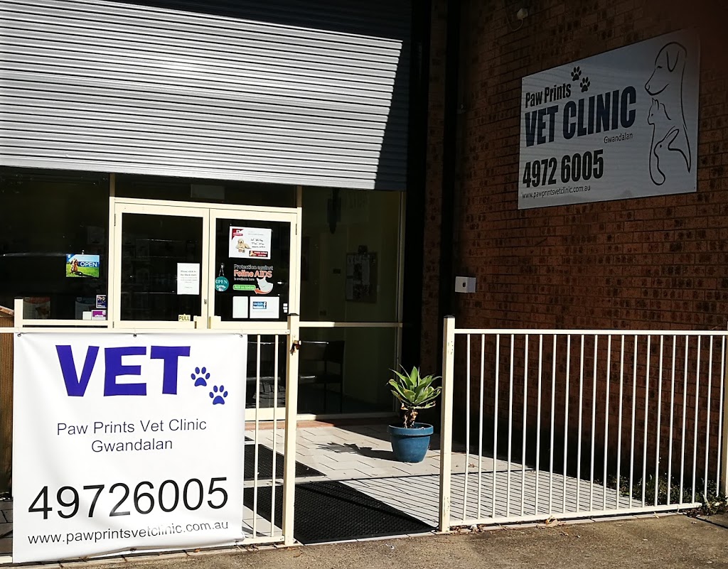 Paw Prints Vet Clinic Gwandalan | veterinary care | 3/50 Parraweena Rd, Gwandalan NSW 2259, Australia | 0249726005 OR +61 2 4972 6005