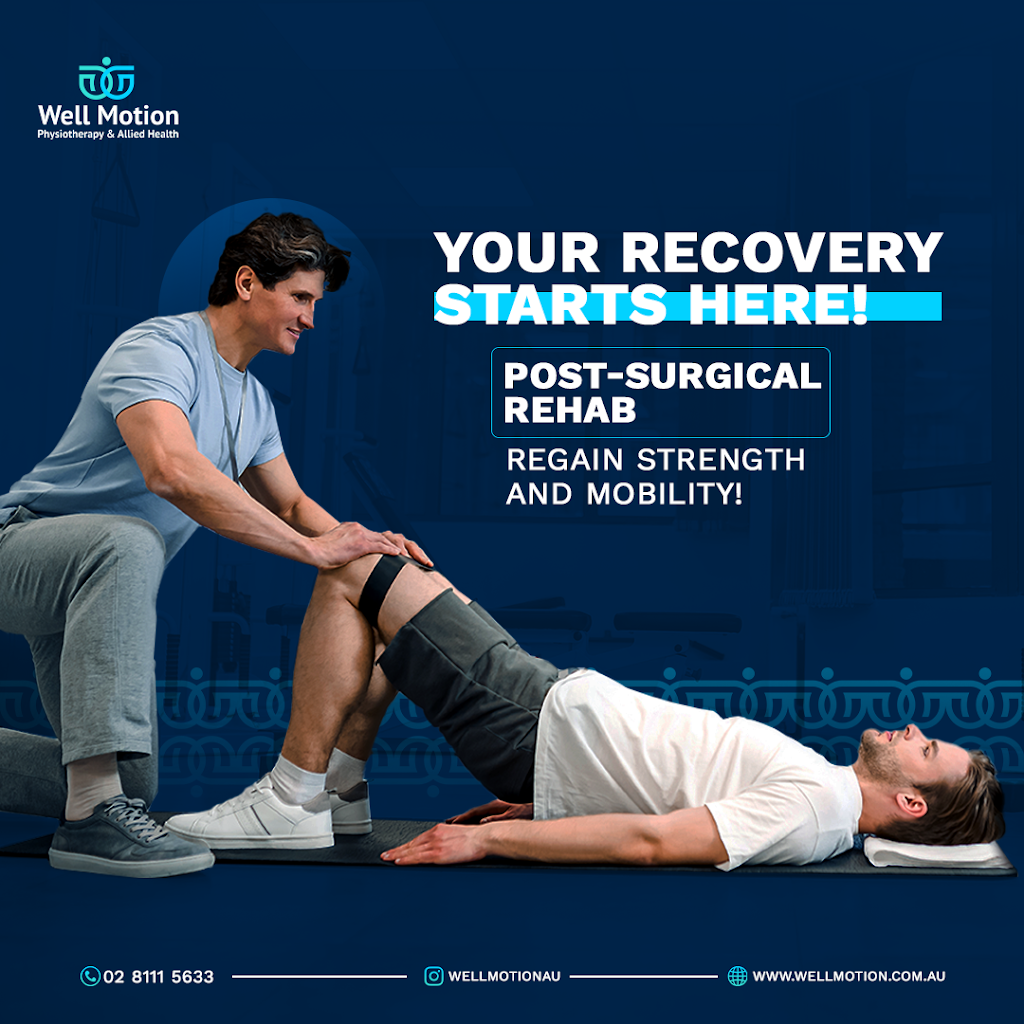 Well Motion Physiotherapy & Allied Health Mount Annan | Shop 11/13 Main St, Mount Annan NSW 2567, Australia | Phone: (02) 8111 5633