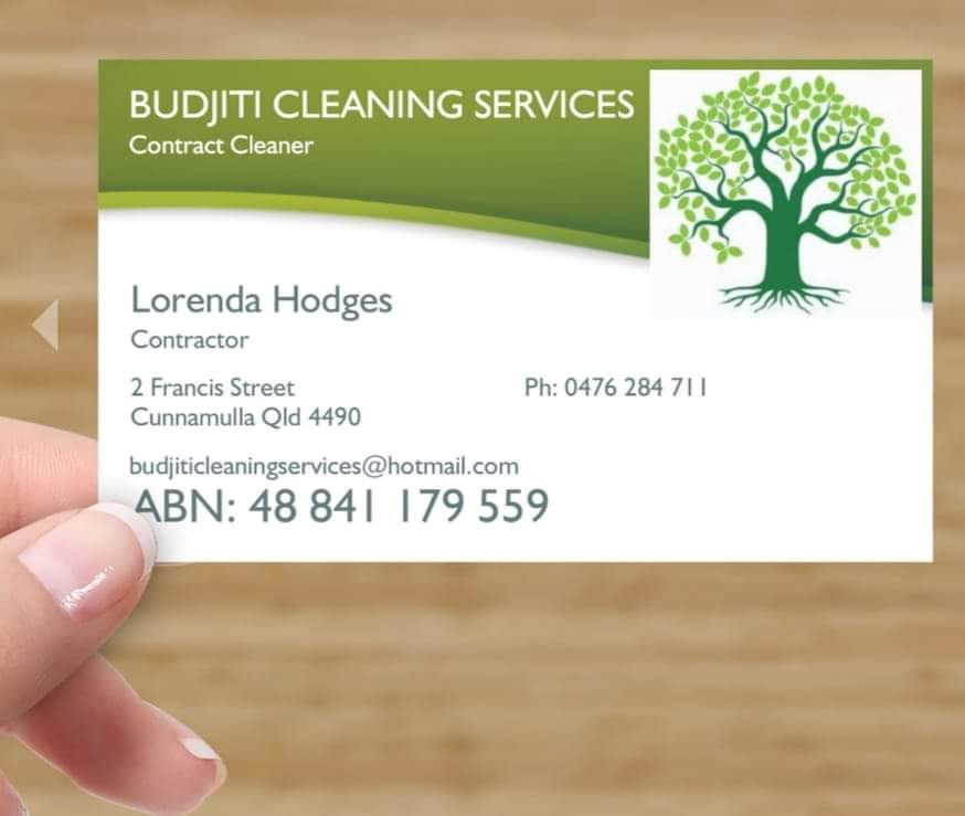 Budjiti Cleaning Services | 5R37WMJJ+M4, Cunnamulla QLD 4490, Australia | Phone: 0476 284 711