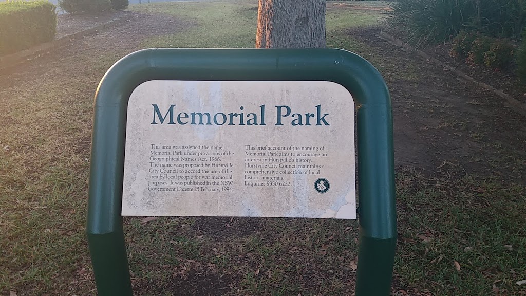 Memorial Park | park | Beverly Hills NSW 2209, Australia