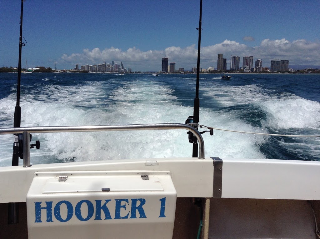 Hooker 1 Fishing Charters | 60-70 Seaworld Drive, Mariners Cove, Main Beach QLD 4217, Australia | Phone: 0407 286 469