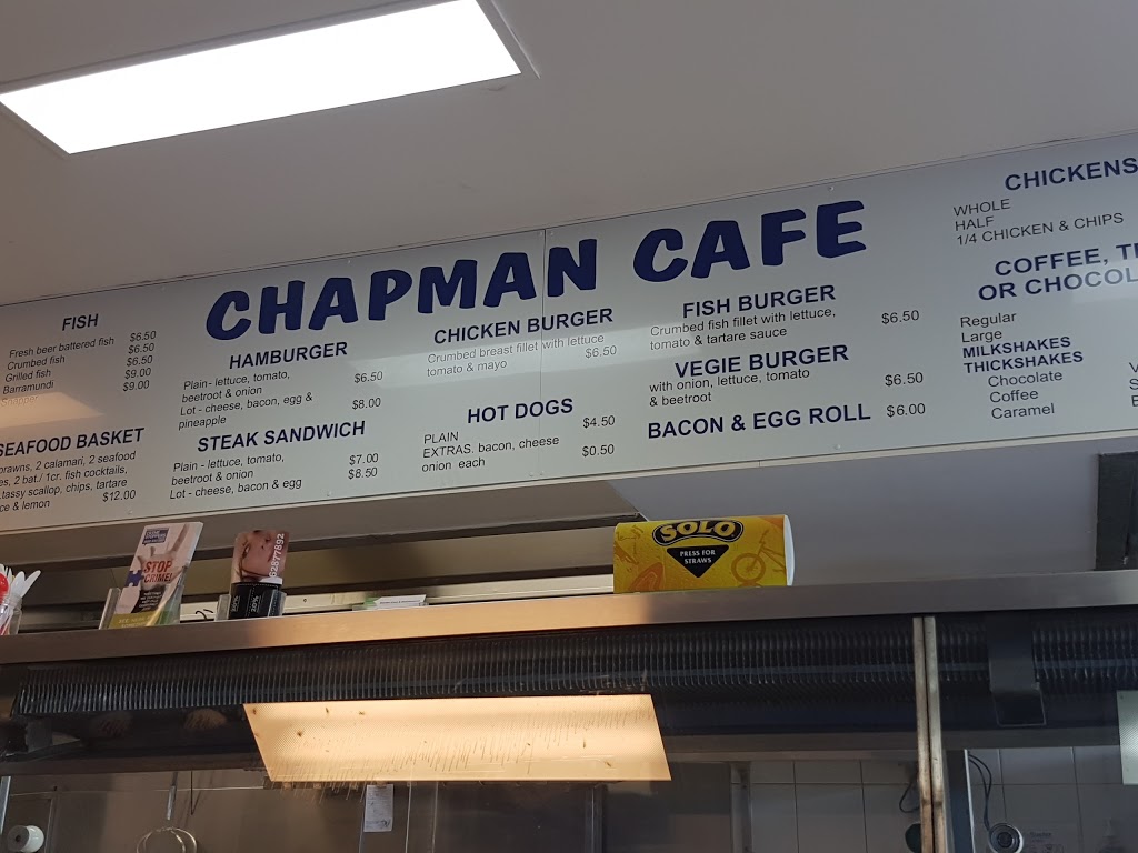 Chapman Cafe | meal takeaway | Perry Dr, Weston Creek ACT 2611, Australia | 0262884999 OR +61 2 6288 4999