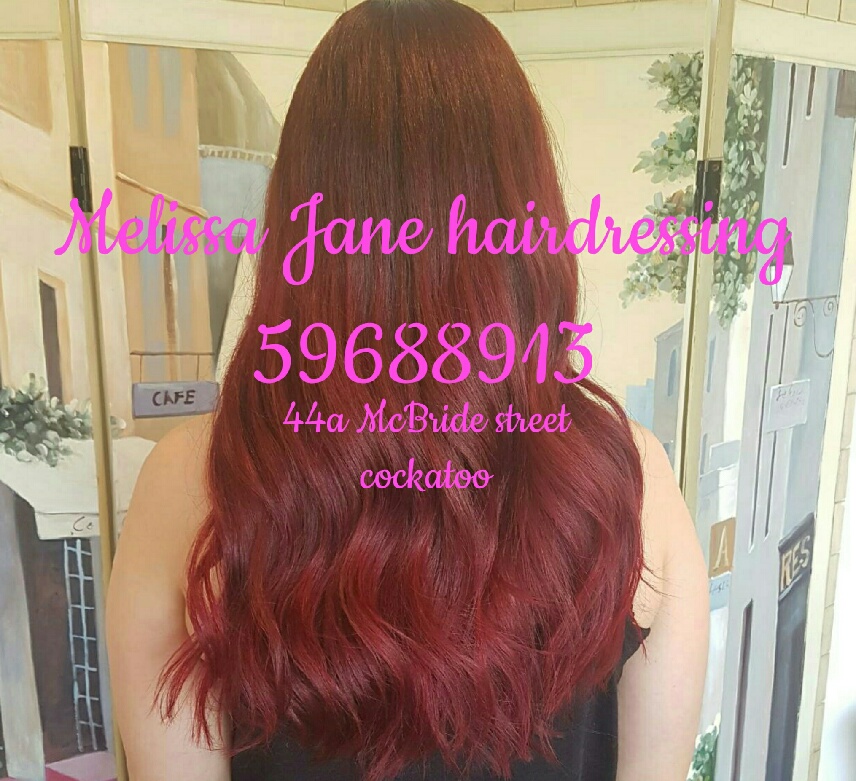 Melissa Jane Hairdressing | hair care | 44a McBride St, Cockatoo VIC 3781, Australia | 0359688913 OR +61 3 5968 8913