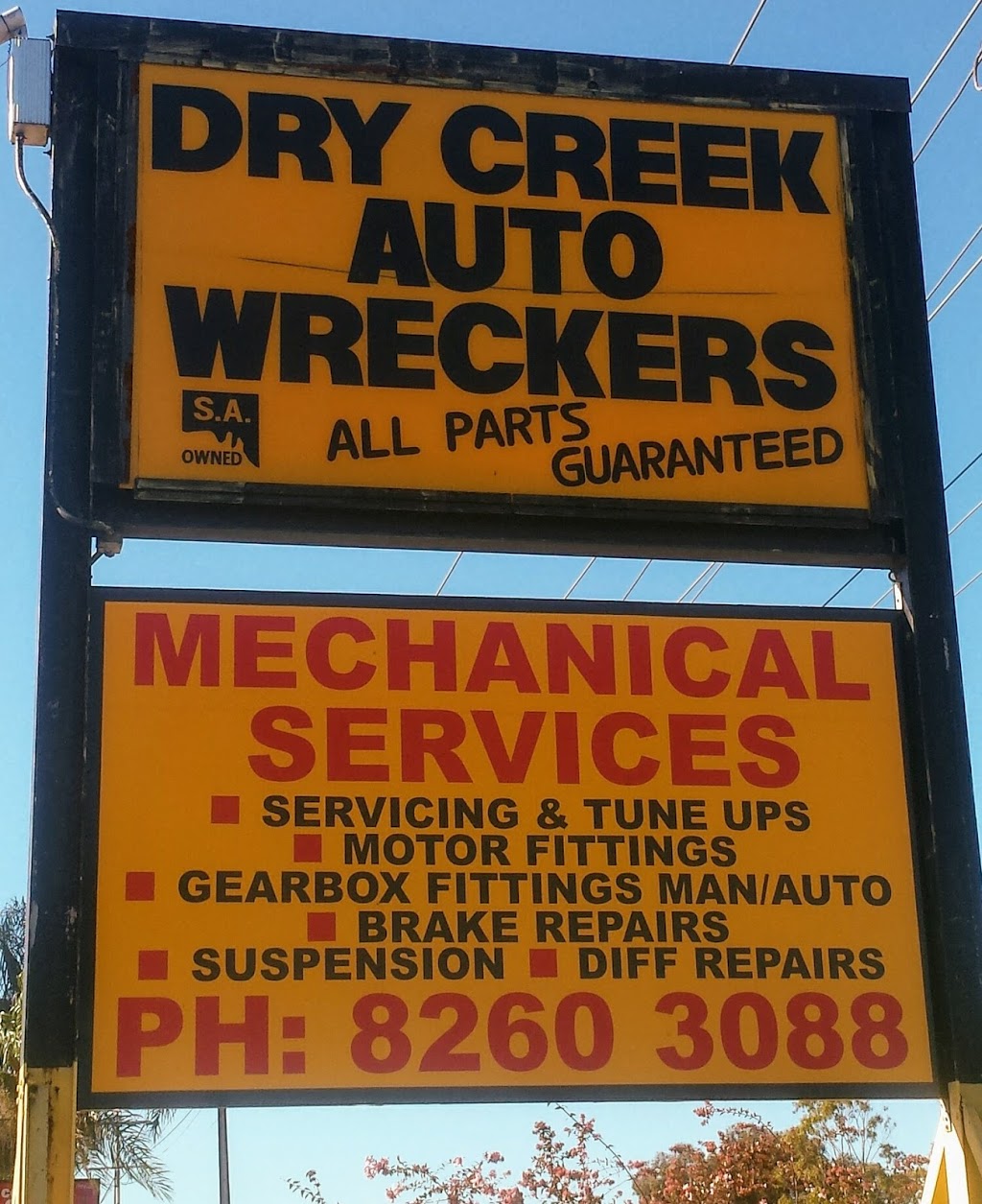 Dry Creek Auto Wreckers | 310 Cormack Rd, Wingfield SA 5013, Australia | Phone: (08) 8260 3088