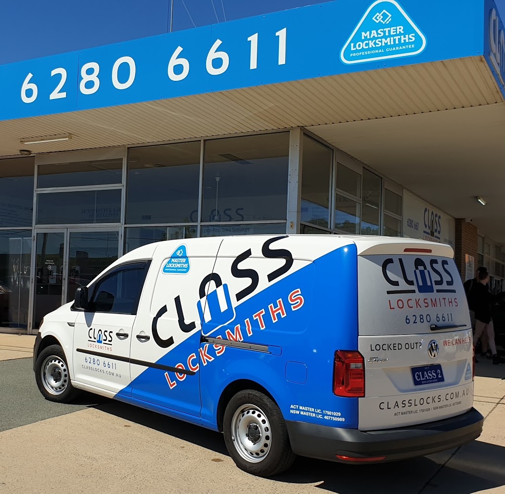 Class Locksmiths - Canberra | 51 Kembla St, Fyshwick ACT 2609, Australia | Phone: (02) 6280 6611