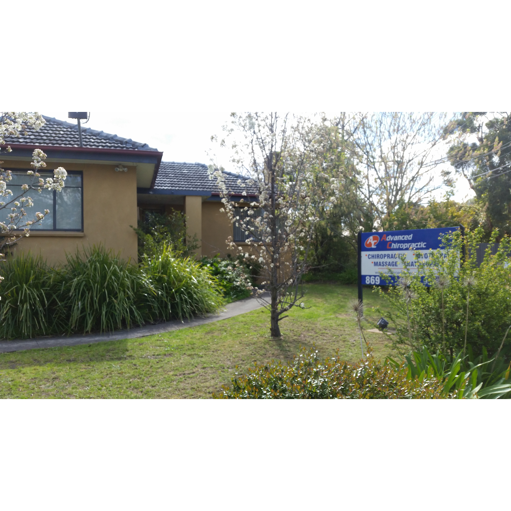 Advanced Chiropractic | 869 Springvale Rd, Mulgrave VIC 3170, Australia | Phone: (03) 9548 5050