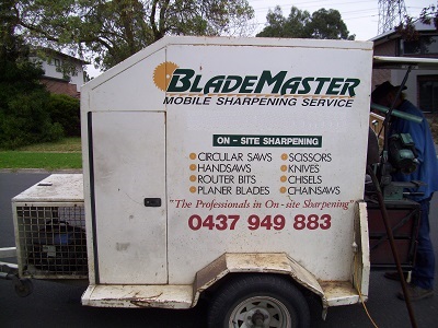 Blademaster Mobile Sharpening Service | 7 Kimbarra Dr, Berwick VIC 3806, Australia | Phone: 0437 949 883