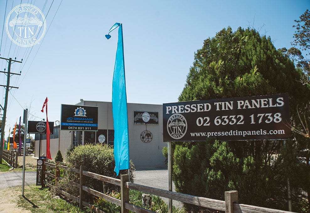 Pressed Tin Panels | home goods store | 26 Bradwardine Rd, Robin Hill NSW 2795, Australia | 0263321738 OR +61 2 6332 1738