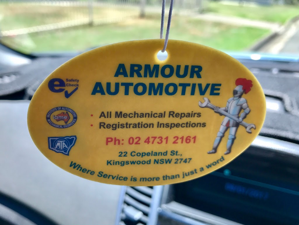 Armour Automotive | 22 Copeland St, Kingswood NSW 2747, Australia | Phone: (02) 4731 2161