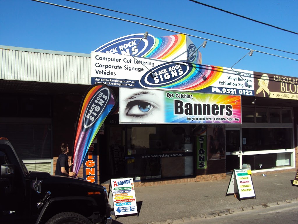 Black Rock Signs Pty Ltd | 14A Small St, Hampton VIC 3188, Australia | Phone: (03) 9521 0122