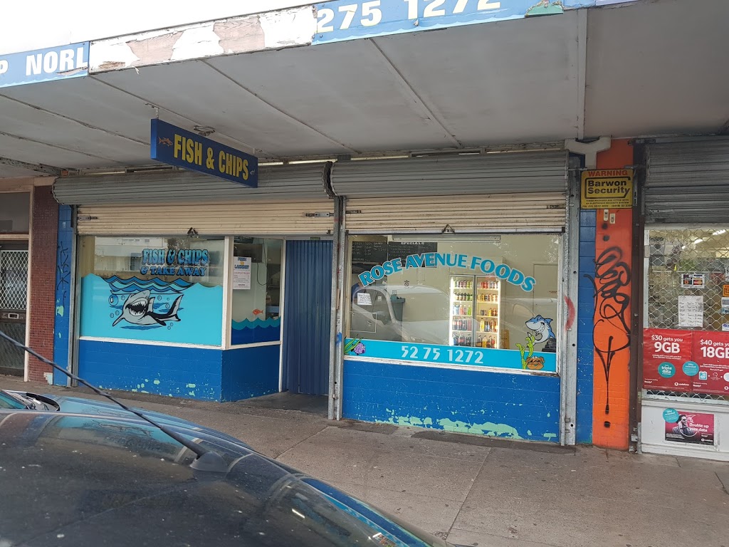Rose Ave Fish & Chip Shop | meal takeaway | 28 Rose Ave, Norlane VIC 3214, Australia | 0352751272 OR +61 3 5275 1272