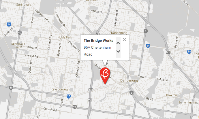 The Bridge Works | storage | 95A Cheltenham Rd, Dandenong VIC 3175, Australia | 0397922662 OR +61 3 9792 2662